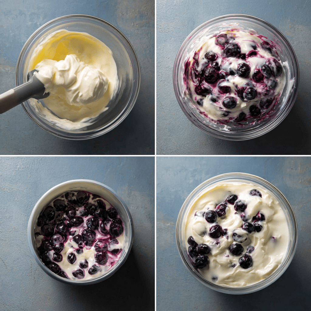 Blueberry Lemon Yogurt Treat Ultimate 5-Minute Fresh Dessert 9 How to make Blueberry Lemon Yogurt Treat