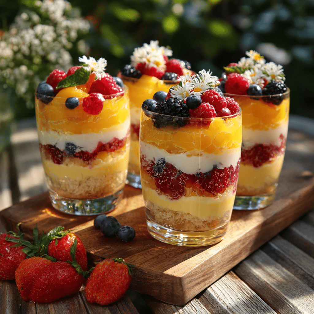 Summer No-Bake Dessert Cups Ideas